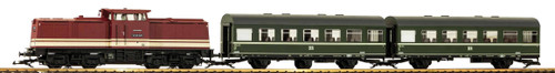 Piko ~ G Scale ~ DR III V100 R/C Passenger Train Starter Set ~ 37145 Piko ~ G Scale ~ DR III V100 R/C Passenger Train Starter Set ~ 37145