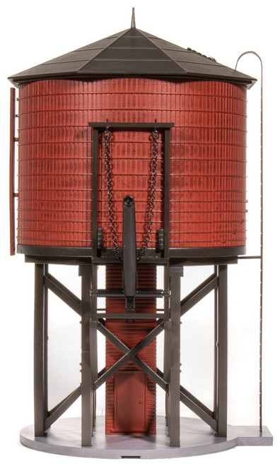 Broadway Limited ~ HO Scale ~ CB&Q Operating Water Tower W/Sound & Motorized Spout ~ 7916