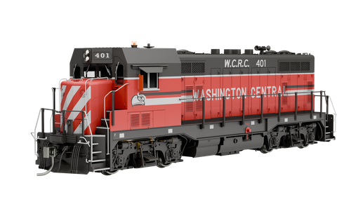 Rapido ~ HO Scale ~ CF7 ~ Square Cab With Beacon ~ Washington Central #401 ~ DC/Silent ~ 070131