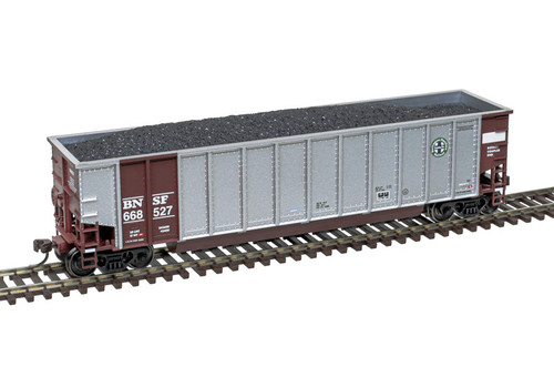 Atlas ~ HO Scale ~ Aluminum Coal Hopper Gondola Car ~ BNSF #668507 ~ 20007705