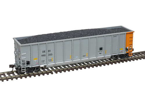 Atlas ~ HO Scale ~ Aluminum Coal Hopper Gondola Car ~ Detroit Edison DEEX #990255 ~ 20007708