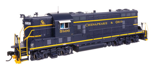 Walthersproto ~ HO Scale ~ EMD GP7 ~ Standard DC ~ Chesapeake & Ohio #5806 ~ 920-49418