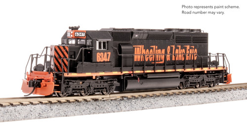 Broadway Limited ~ N Scale ~ EMD SD40-2 ~ Wheeling & Lake Erie #6389 ~ DC Version ~ 9493