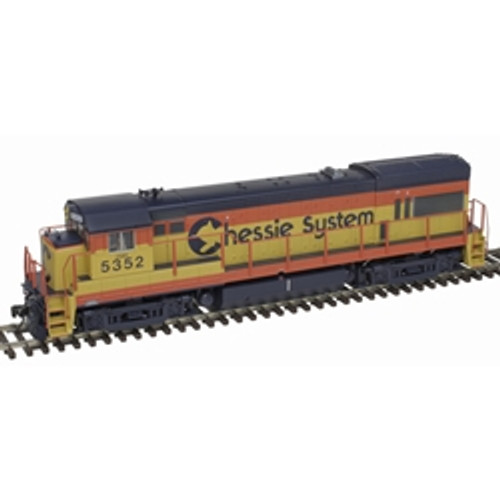 14R-006 ATLAS 1/87 鉄道模型 Serie BB 12087 Atlas HO Chessie System (B&O) #7412 SD-35 Diesel Engine DC