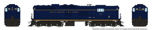 Rapido ~ HO Scale ~ Baltimore & Ohio ~ SD9 #771 ~ DCC & Sound ~ 050617 Rapido ~ HO Scale ~ Baltimore & Ohio ~ SD9 #771 ~ DCC & Sound ~ 050617