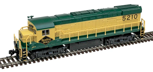 Atlas ~ N Scale ~ C424 locomotive ~ Silver ~ DC Version ~ READING #5208 ~ 40006112