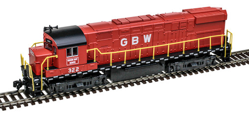 Atlas ~ N Scale ~ C424 locomotive ~ Gold ~ DCC Sound ~ GREEN BAY & WESTERN #322 ~ 40006126