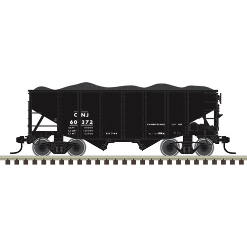 Atlas ~ N Scale ~55 TON FISHBELLY HOPPER ~ CENTRAL RR OF NJ #60372 ~ 50007209
