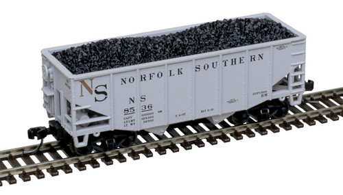 Atlas ~ N Scale ~55 TON FISHBELLY HOPPER ~ NORFOLK SOUTHERN #8536 ~ 50007217