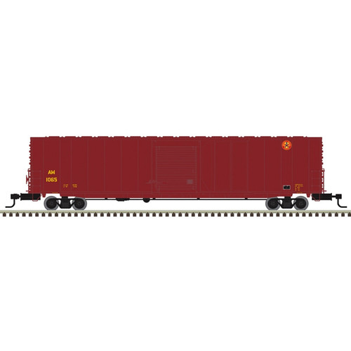 Atlas ~ N Scale ~ 60' AUTO PARTS BOX CAR ARKANSAS & MISSOURI #1066 ~ 50007166