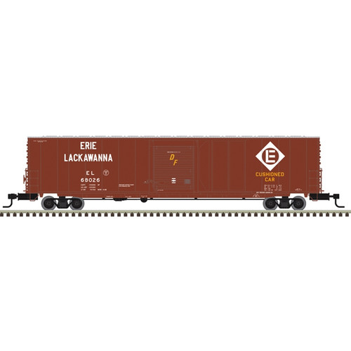 Atlas ~ N Scale ~ 60' AUTO PARTS BOX CAR ERIE LACKAWANNA #68002 ~ 50007171
