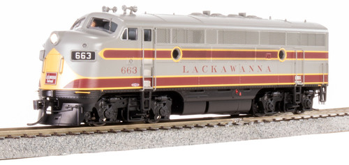 Broadway Limited ~ HO Scale ~ EMD F3A  ~ DLW 663 ~ Paragon4 Sound/DC/DCC ~ 9662