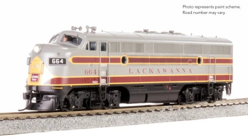 Broadway Limited ~ HO Scale ~ EMD F3A  ~ DLW 664 ~ DC Version ~ 9665