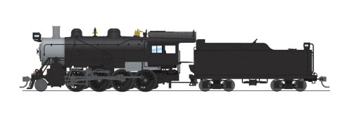Broadway Limited ~ HO Scale ~ 2-8-0 Consolidation ~ Unlettered ~ DC Version ~ 8757 Broadway Limited ~ HO Scale ~ 2-8-0 Consolidation ~ Unlettered ~ DC Version ~ 8757