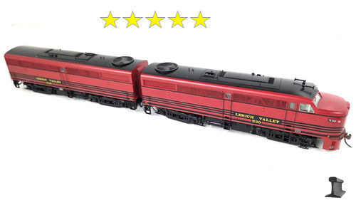 Rapido ~ HO Scale ~  Alco FA-1 + FB-1 ~ Lehigh Valley #542 + #537 ~ DC/DCC/Sound ~ 037551