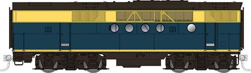 Rapido ~ HO Scale ~ EMD FT Booster ~ AT&SF ~ DC/DCC Sound Version ~ 053508