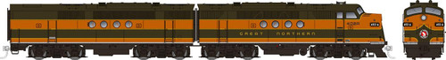 Rapido ~ HO Scale ~ EMD FT A+B ~ Great Northern #402-A + 402-B ~ DC/DCC Sound Version ~ 053521