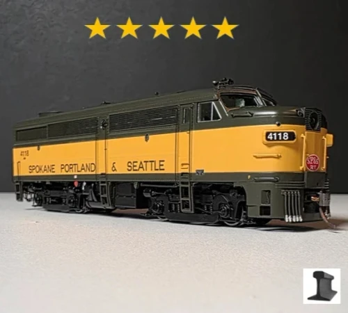 Rapido ~ HO Scale ~ Alco FA-1 ~ Burlington Northern: Patch #4118 ~ DC/DCC/Sound ~ 037581