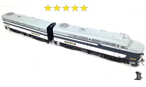 Rapido ~ HO Scale ~ Alco FA-1 + FB-1 ~ Wabash #1203A + #1202B ~ DC/DCC/Sound ~ 037585
