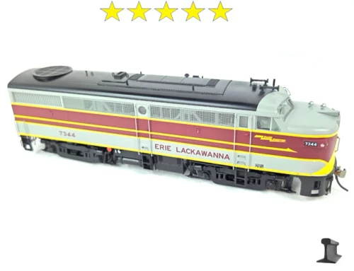 Rapido ~ HO Scale ~  Alco FA-1 ~ Erie Lackawanna #7271 ~ DC/Silent ~ 037046