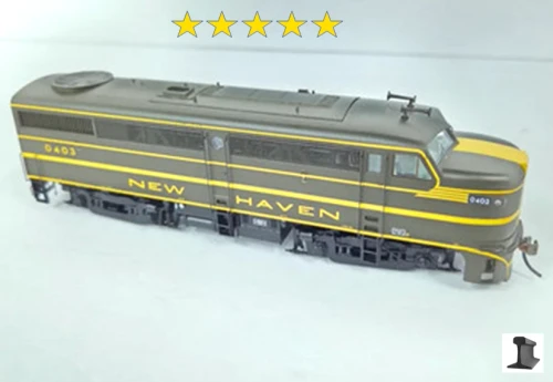 Rapido ~ HO Scale ~ Alco FA-1 ~ New Haven #0410 ~ DC/Silent ~ 037064