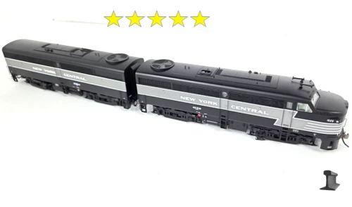 Rapido ~ HO Scale ~ Alco FA-1 + FB-1 ~ New York Central #1029 + #2304 ~ DC/Silent ~ 037070