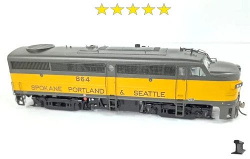 Rapido ~ HO Scale ~ Alco FA-1 ~ Spokane, Portland & Seattle #867 ~ DC/Silent ~ 037076
