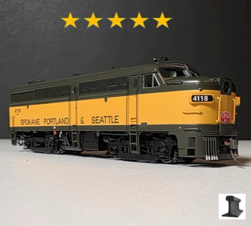 Rapido ~ HO Scale ~ Alco FA-1 ~ Burlington Northern: Patch #4108 ~ DC/Silent ~ 037079