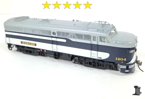 Rapido ~ HO Scale ~ Alco FA-1 ~ Wabash #1201 ~ DC/Silent ~ 037082