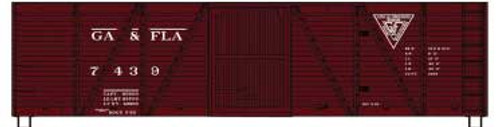 Accurail ~ HO Scale ~ 40' 6-Panel Single-Sheathed Wood Boxcar ~ Georgia & Florida #7439 ~ 81682 Accurail ~ HO Scale ~ 40' 6-Panel Single-Sheathed Wood Boxcar ~ Georgia & Florida #7439 ~ 81682