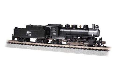 Bachmann ~ N Scale ~ Baldwin 2-6-2 Prairie ~ DC Version ~ Boston & Maine #1504 ~ 51559