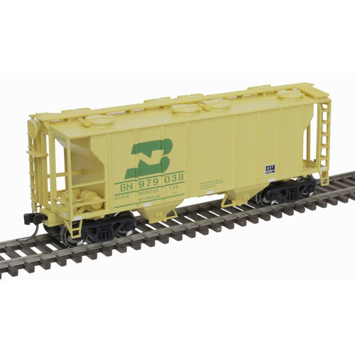 Atlas ~ HO Scale ~ Trainman ~ PS-2 Covered Hopper ~ Burlington Northern #979039 ~ 20006595