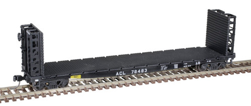 Atlas ~ N Scale ~ GSI-GSC 48' Bulkhead Flatcar ~ Ready to Run ~ Master ~ Atlantic Coast Line #78496 ~ 50005784