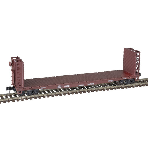 Atlas ~ N Scale ~ GSI-GSC 48' Bulkhead Flatcar ~ Ready to Run ~ Master ~ Union Pacific #15624 ~ 50005805
