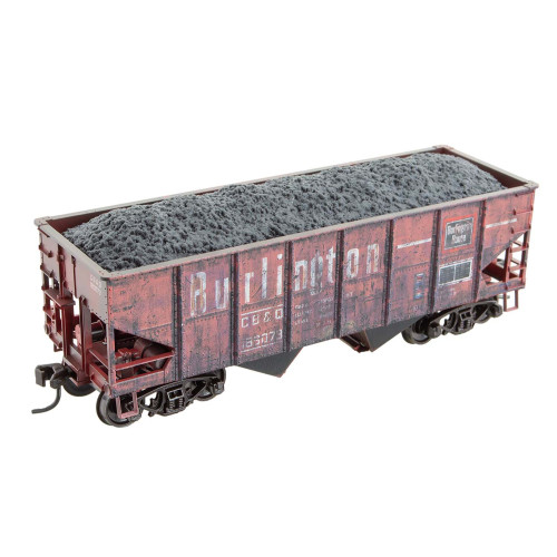 Micro Trains ~ HO Scale ~ 2-Bay Open Hopper ~ Chicago, Burlington & Quincy #189073 ~ 2500003