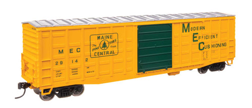 WalthersMainline ~ HO Scale ~ 50' Waffle Side Boxcar ~ Ready To Run ~ Maine Central #29142 ~ 910-46714