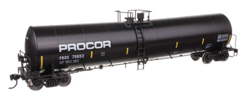 Walthers Mainline ~ HO Scale ~ Trinity 25,000-Gallon Tank Car ~ Procor #75653 ~ 910-48230