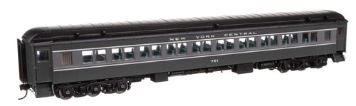 WalthersProto ~ HO Scale ~ 82' Pullman-Built Heavyweight Paired-Window Coach ~ New York Central #761 ~ Lighted ~ 920-17612
