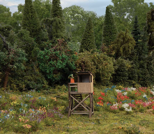 Walthers SceneMaster ~ HO Scale ~ Elevated Deer Stand ~ Laser-Cut Wood Kit ~ 1-1/8 x 1-1/8 x 1-3/4" 3 x 3 x 4.5cm ~ 949-4111 Walthers SceneMaster ~ HO Scale ~ Elevated Deer Stand ~ Laser-Cut Wood Kit ~ 1-1/8 x 1-1/8 x 1-3/4" 3 x 3 x 4.5cm ~ 949-4111