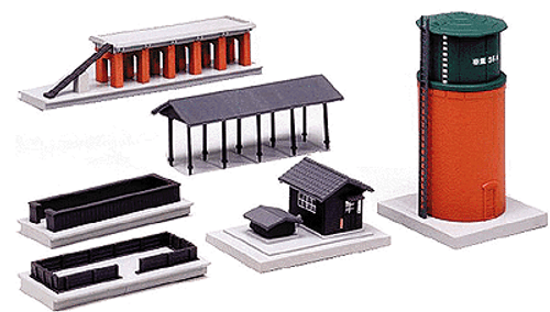 Kato ~ N Scale ~ Steam Engine Service Facility Set ~ 23-229