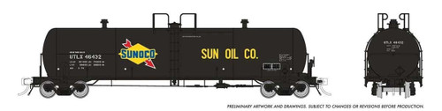 Rapido ~ HO Scale ~ Procor GP20 20,000-Gallon Tank Car  ~ Sunoco UTLX #46446 ~ 135019