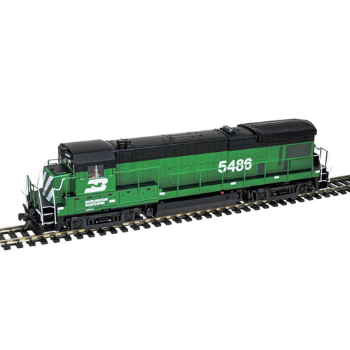 Atlas ~ HO Scale ~ GE B30-7 Low Nose ~ Standard DC ~ Burlington Northern #5486 ~ Master Silver ~ 10004703