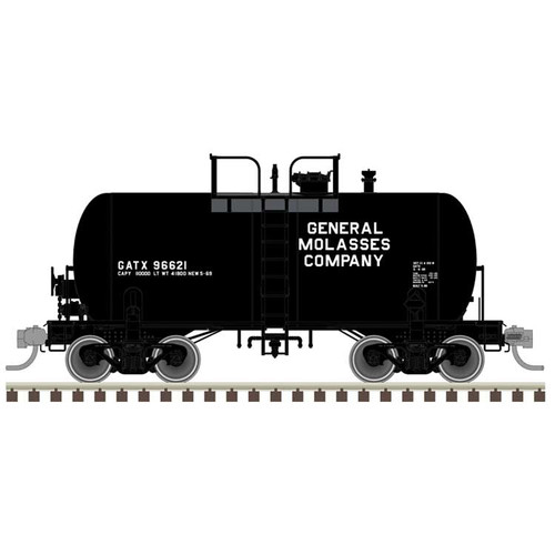 Atlas ~ HO Scale ~ Beer Can Tank Car ~ Ready to Run ~ General Molasses GATX #96626 ~ 20007806 Atlas ~ HO Scale ~ Beer Can Tank Car ~ Ready to Run ~ General Molasses GATX #96626 ~ 20007806