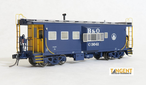 Tangent ~ HO Scale ~ I-18 Steel Bay Window Caboose ~ Baltimore & Ohio #C-3035 ~ 60010-09