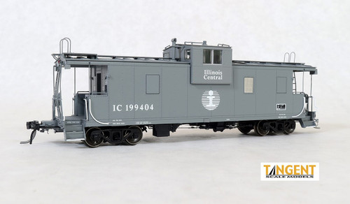 Tangent ~ HO Scale ~ IC Centralia Steel Wide-vision Caboose ~ Illinois Central #199402 ~ 60214-01