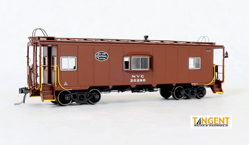 Tangent ~ HO Scale ~ N7 Class Steel Bay Window Caboose ~ New York Central #20220 ~ 60122-02