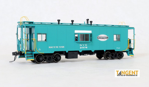 Tangent ~ HO Scale ~ N7 Class Steel Bay Window Caboose ~ New York Central #21573 ~ 60123-03
