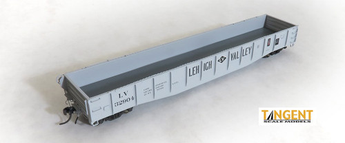 Tangent ~ HO Scale ~ Bethlehem Riveted Drop-End Gondola ~ Lehigh Valley #33091 ~ 10932-05