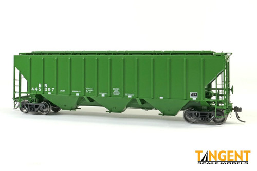 Tangent ~ HO Scale ~ PS4427 Covered Hopper ~ Burlington Northern #445397 ~ 21039-03 Tangent ~ HO Scale ~ PS4427 Covered Hopper ~ Burlington Northern #445397 ~ 21039-03