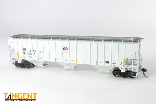 Tangent ~ HO Scale ~ Trinity 4750 Covered Hopper ~ Union Pacific INTX #87710 ~ 36018-04
